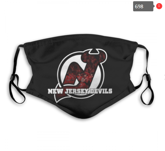 NHL New Jersey Devils #15 Dust mask with filter->new jersey devils->NHL Jersey